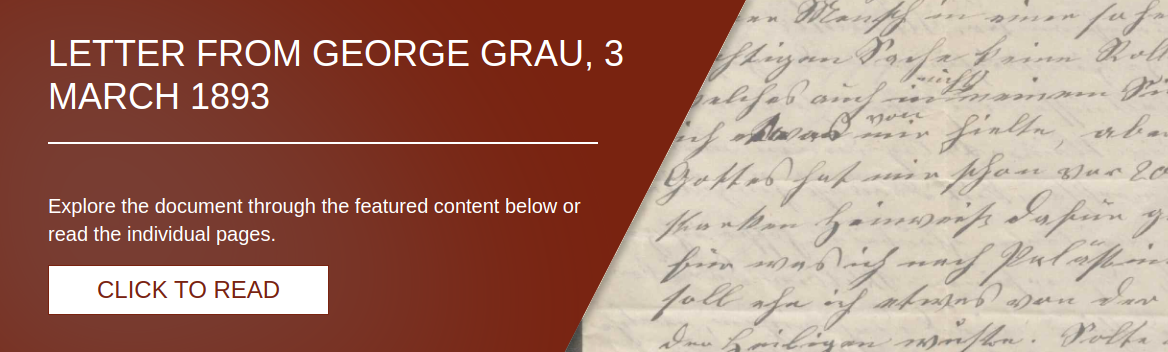 Letter from George Grau, 3 March 1893 [LE-39876]